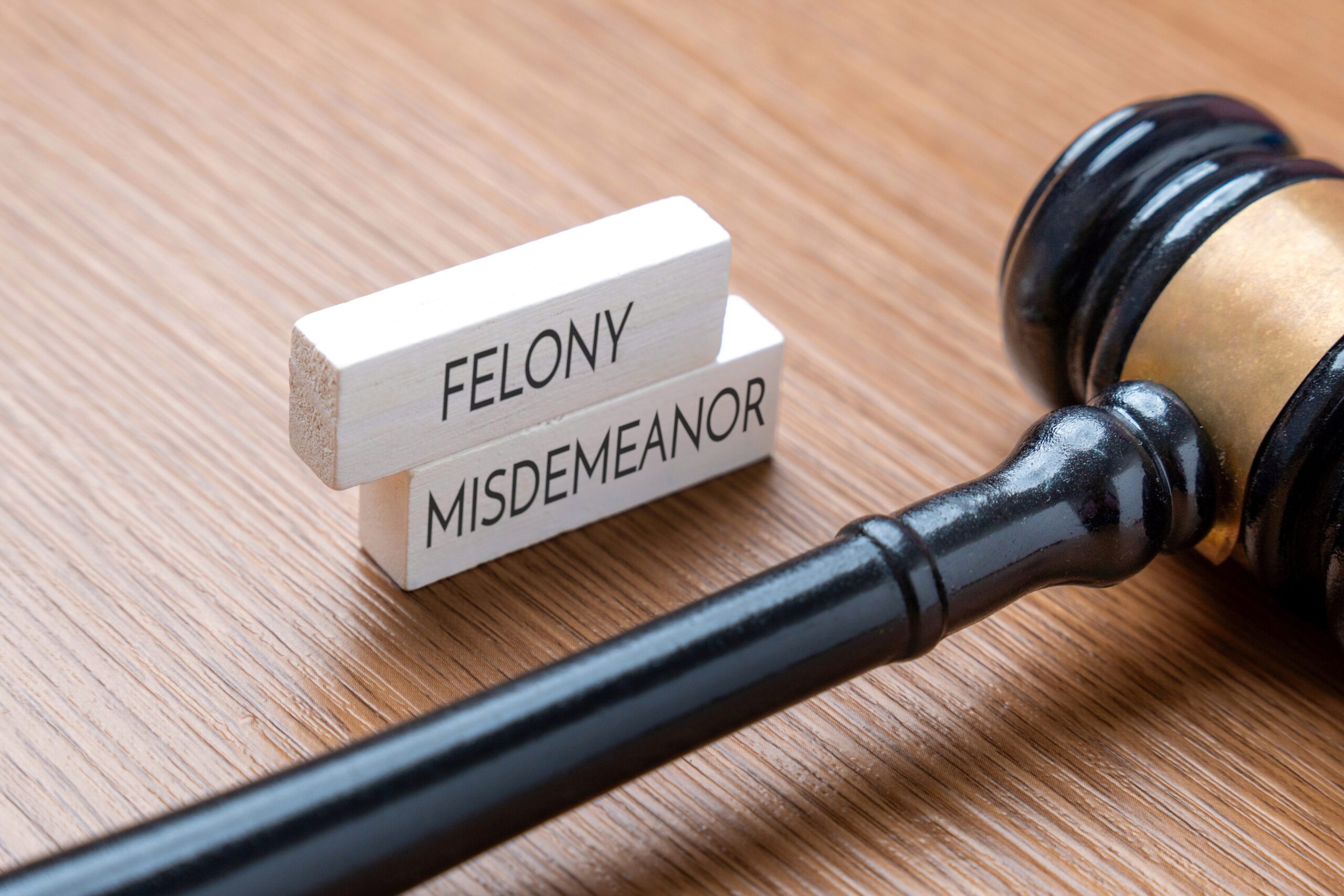 How is a First-Degree Felony case handled differently than a Misdemeanor in Dallas County?